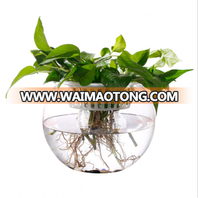 Wholesale Cheap Beautiful Round Borosilicate Glass Fish Bowl, Fish Tank For centerpieces