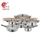 12pcs Stainless steel cookware set / new stock pots for kitchen /soup pot